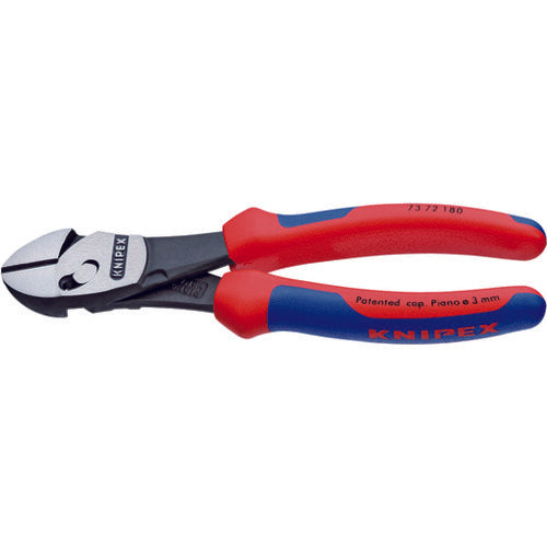 High-leverage TWIN FORCE Cutter  7372-180BK  KNIPEX