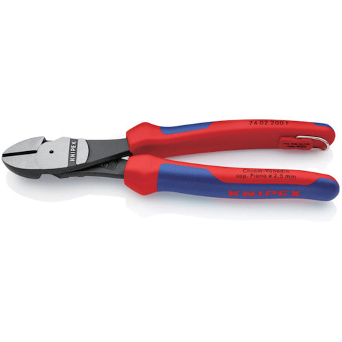 High Leverage Diagonal Cutters  7402-200TBK  KNIPEX