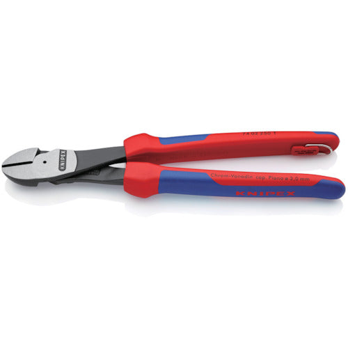 High Leverage Diagonal Cutters  7402-250TBK  KNIPEX