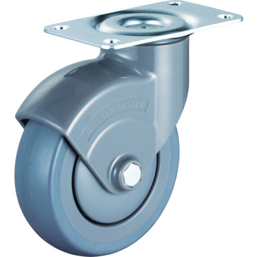 The Quiet Synthetic Resinous Caster  740M-FR100 BAR01  HAMMER CASTER