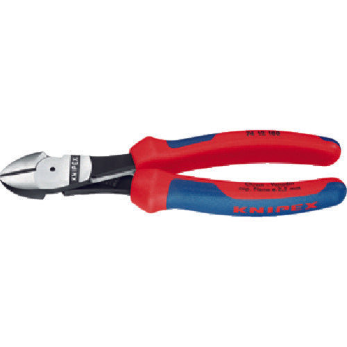 High Leverage Diagonal Cutters  7412-180  KNIPEX