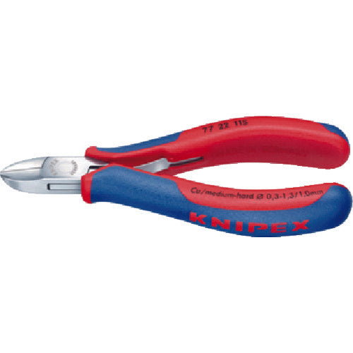 Electronics Diagonal Cutters  7722-115  KNIPEX