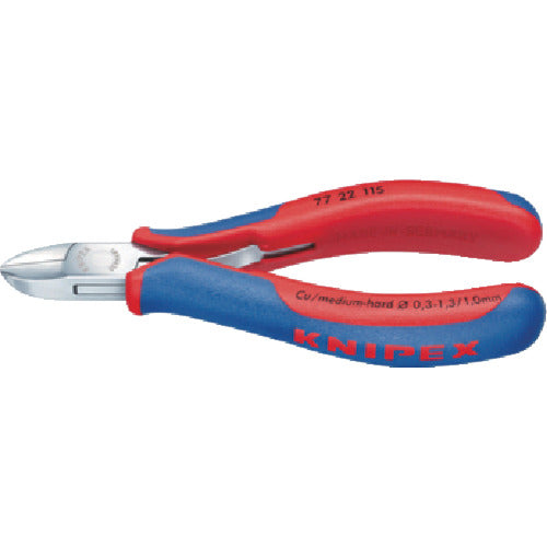 Electronics Diagonal Cutters  7722-130  KNIPEX