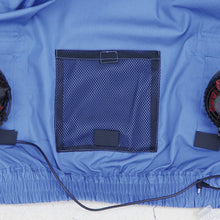 Load image into Gallery viewer, Flame-retardant Air Conditioning Wear  #8000-LBLU-M  FUKUTOKU
