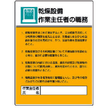 Load image into Gallery viewer, Duties of Work Chief Person Sign  808-04  UNIT
