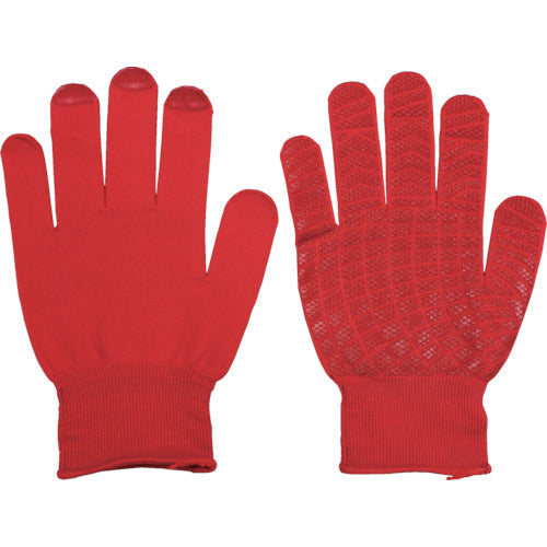 Anti-slip Gloves  808-L-RED  FUKUTOKU