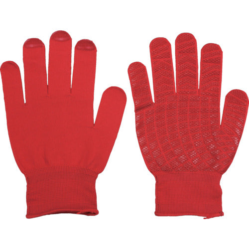 Anti-slip Gloves  808-M-RED  FUKUTOKU