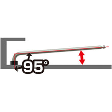 Load image into Gallery viewer, Ball Point Wrench Stubby for Tightening (Short Type)  8200BP-S-H2  VESSEL
