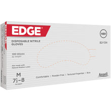 Load image into Gallery viewer, Nitrile Disposable Gloves EDGE 82-134  82-134-7  Ansell
