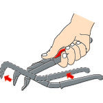 Load image into Gallery viewer, Water Pump Plier  BAH8231  BAHCO
