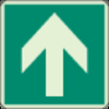 Load image into Gallery viewer, Emergency Exit Guidance Sign Passageway  829-11A  UNIT
