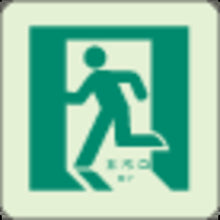 Load image into Gallery viewer, Emergency Exit Guidance Sign Passageway  829-12A  UNIT
