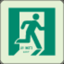 Load image into Gallery viewer, Emergency Exit Guidance Sign Passageway  829-15A  UNIT
