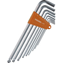 Load image into Gallery viewer, Ball Point Wrench for Tightening (Long Type) (Inch) 9-pc set  8309BP-LIN  VESSEL
