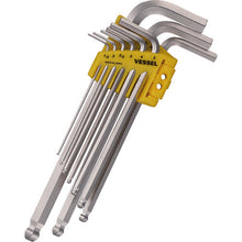 Load image into Gallery viewer, Ball Point Wrench for Tightening 9-pc set  8309BP  VESSEL
