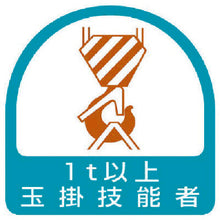 Load image into Gallery viewer, Sign Sticker &amp; Sticker for Hard Hat  851-63  UNIT
