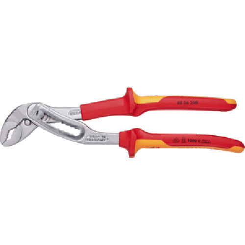 Insulated Waterpump Plier Alligator  8806-250  KNIPEX