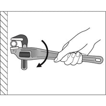 Load image into Gallery viewer, Offset Pipe Wrench  89445  RIDGE
