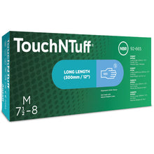 Load image into Gallery viewer, Nitrile Disposable Gloves TouchNTuff 92-665  92-665-7  Ansell
