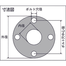 Load image into Gallery viewer, Japan Matex High Pressure Rubber Gasket  9320-1.5-FF-10K-15A  MATEX
