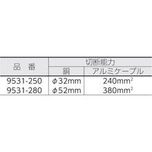 Load image into Gallery viewer, Cable Cutter(Ratchet type)  9531-250  KNIPEX
