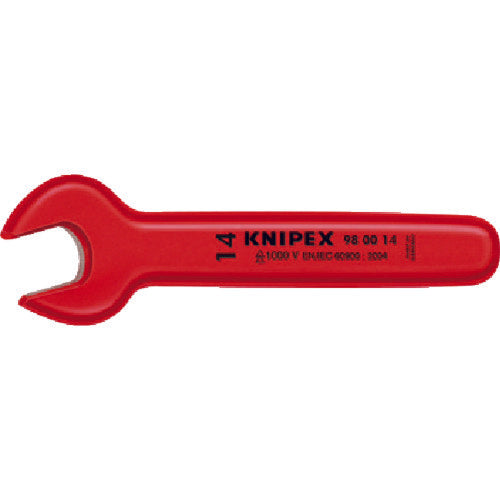 Insulated Open End Wrench  9800-14  KNIPEX