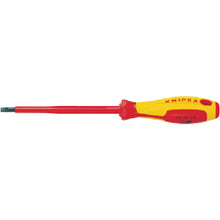 Load image into Gallery viewer, VDE Slotted screwdrivers  9820-10  KNIPEX
