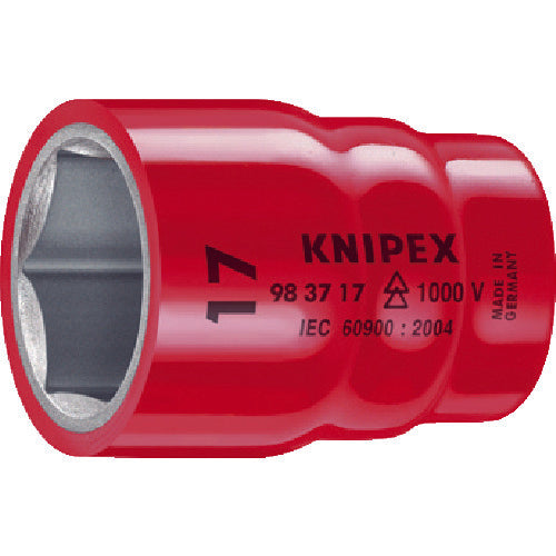 Insulated Hexagon Socket 3/8  9837-17  KNIPEX