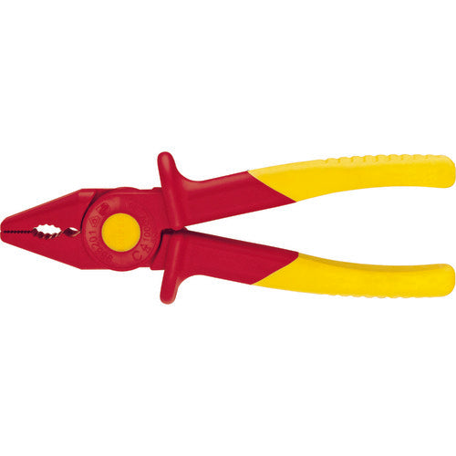 Insulated Flat Nose Plier of Plastic  9862-01  KNIPEX