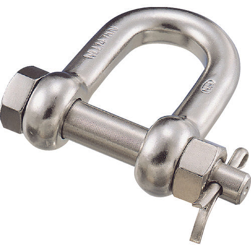 Stainless Steel Safety D-Shackle Bolt type  A-1601  MIZUMOTO