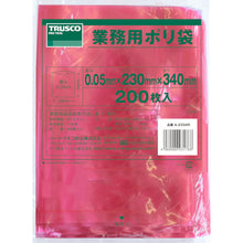 Load image into Gallery viewer, Color type Business Plastic Bag  A2334R  TRUSCO
