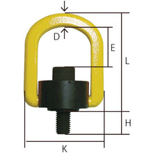 Load image into Gallery viewer, Rotating Eye Bolt  A-36E  MARTEC
