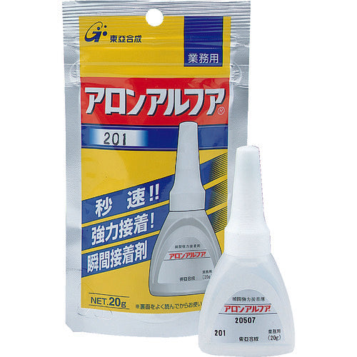 Quick Setting Adhesive for Rubber & Plastics  AA-201-20AL  ARON