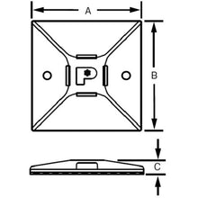 Load image into Gallery viewer, Cable Tie Mounts  ABM1M-A-C  PANDUIT
