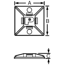 Load image into Gallery viewer, Cable Tie Mounts  ABMM-A-C  PANDUIT

