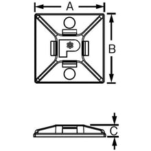 Load image into Gallery viewer, Cable Tie Mounts  ABMM-D  PANDUIT
