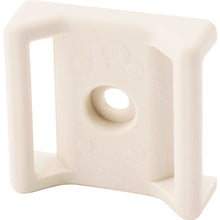 Load image into Gallery viewer, Tak-Ty Hook&amp;Loop Cable Tie Mounts-#6(M3) Screw-Flame Retardant Nylon 6.6-White  ABMT-S6-C69  PANDUIT
