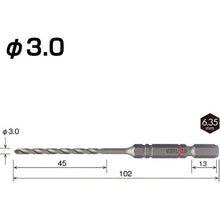 Load image into Gallery viewer, Cushion Drill for Concrete  ACD3.0  VESSEL
