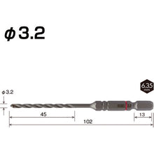 Load image into Gallery viewer, Cushion Drill for Concrete  ACD3.2  VESSEL
