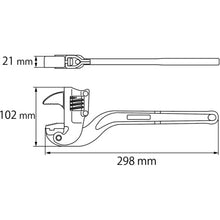 Load image into Gallery viewer, Aluminum Corner Wrench  ACW300  LOBSTER
