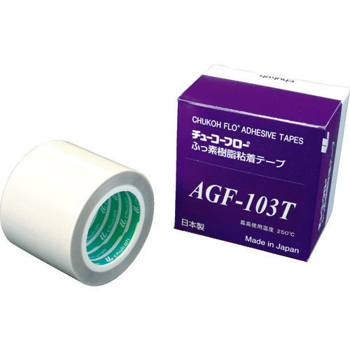 Fluoroplastic Adhesive Tape  AGF103T-13X50  CHUKOH FLO