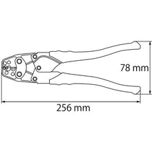 Load image into Gallery viewer, Crimping Tool for Bare Terminals and P/B type Sleeve  AK15A  LOBSTER
