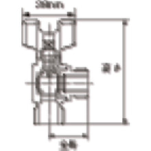 Load image into Gallery viewer, Ball Valve AL Series  AL1-13M  ONDA MFG

