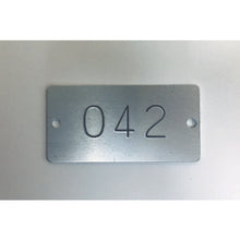 Load image into Gallery viewer, Aluminium Nameplates  AL-204H  IM
