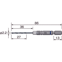 Load image into Gallery viewer, Cushion Drill bit for Steel  AMD-2.2  VESSEL
