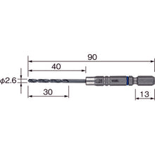 Load image into Gallery viewer, Cushion Drill bit for Steel  AMD-2.6  VESSEL
