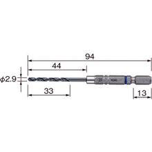 Load image into Gallery viewer, Cushion Drill bit for Steel  AMD-2.9  VESSEL
