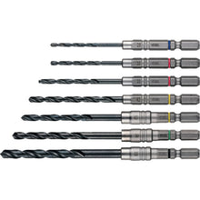 Load image into Gallery viewer, Cushion Drill Bit (for steel) 7 pc. Set  AMD7S  VESSEL
