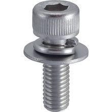 Load image into Gallery viewer, Stainless Steel Hexagon Socket Head Cap Bolt With Washer  B078-0306  TRUSCO
