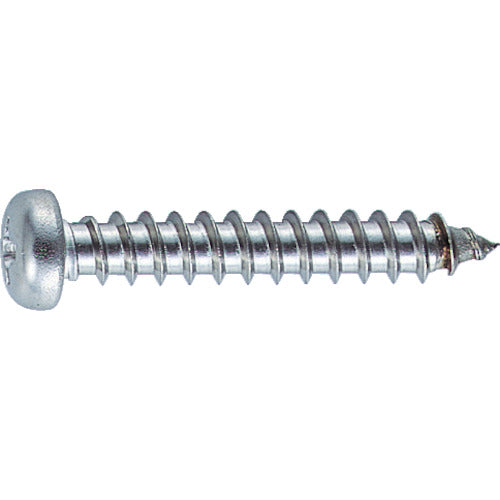 Unichrome Pan Head Tapping Screw  B09-0445  TRUSCO